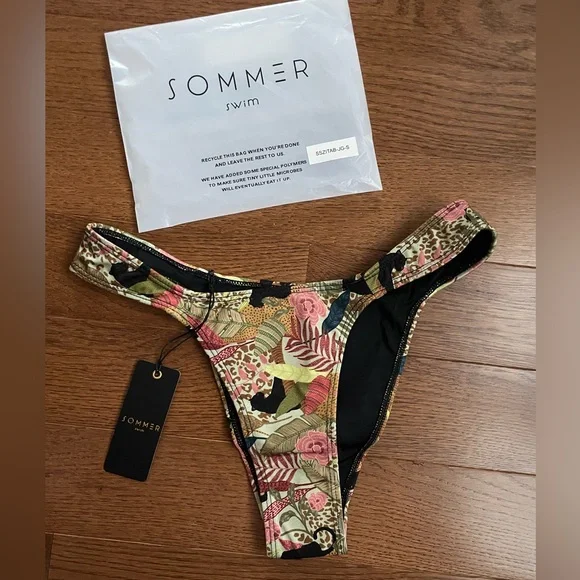 Sommer Swim Zita Jaguar Bikini Bottom - Picture 4 of 6